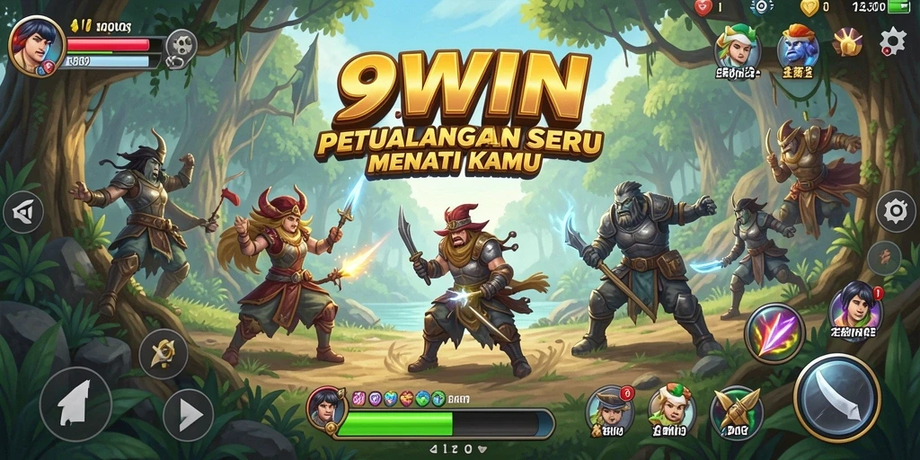 Screenshot gameplay menunjukkan petualangan yang menegangkan.