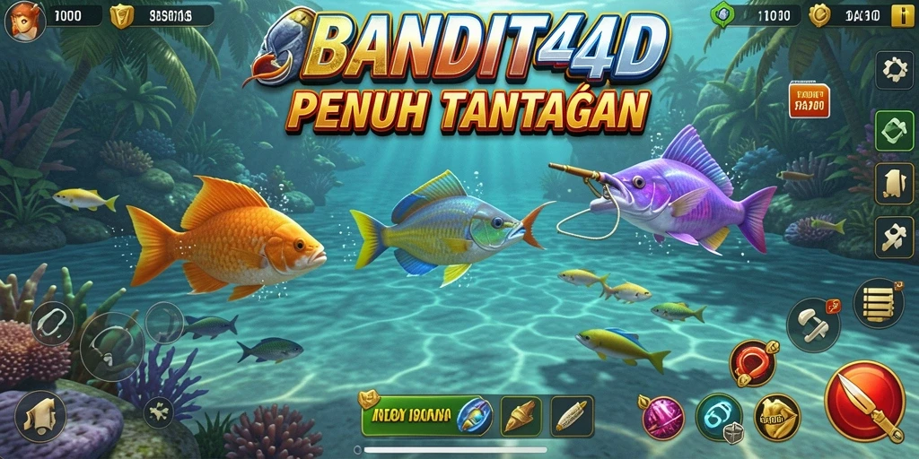 Tangkapan terbaik dalam permainan Tembak Ikan BANDIT4D.