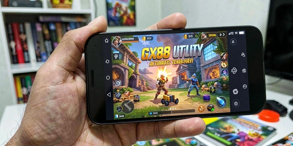 Tampilan antarmuka GX88 yang intuitif dan mudah digunakan.