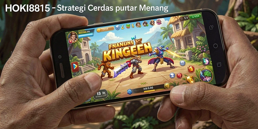 Tampilan gameplay strategis HOKI8815 yang menengangkan.