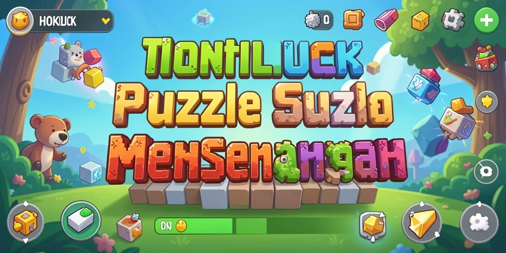 Gameplay HOKILUCK dengan tantangan puzzle yang memikat.