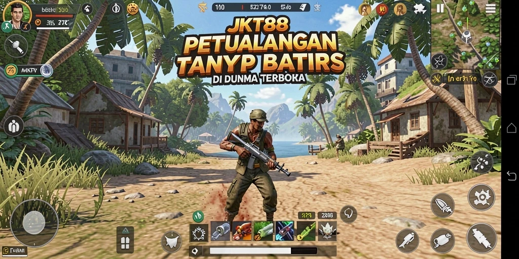 Tampilan gameplay Open World yang menarik dan interaktif.