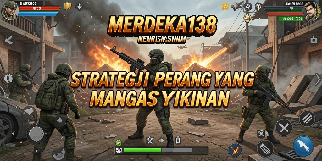 Tampilan gameplay menakjubkan dari MERDEKA138 yang penuh strategi.
