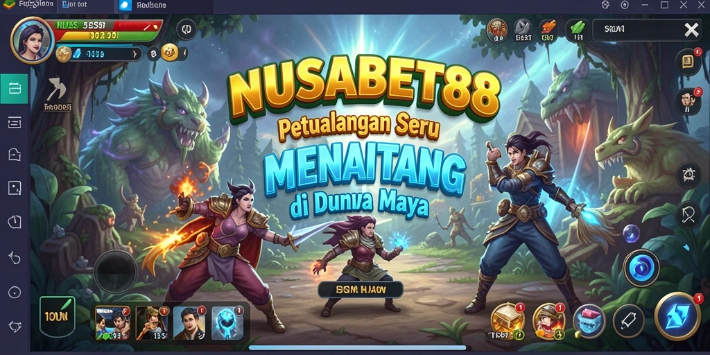 Gameplay menarik NUSABET88 yang membawa petualangan seru.