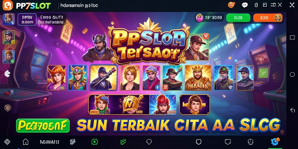 Tampilan gameplay mendebarkan dari PP7SLOT dengan strategi SLG.