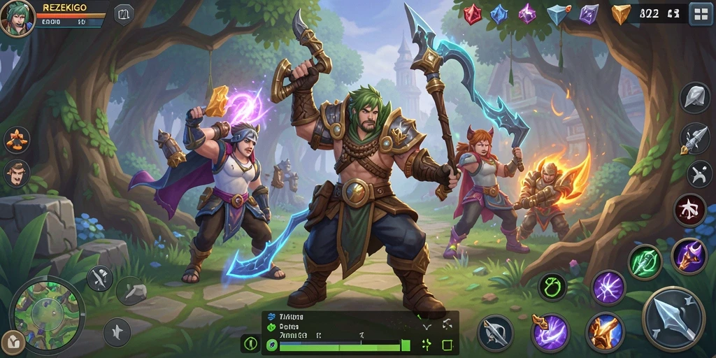 Gameplay seru REZEKIGO yang penuh tantangan dan petualangan.