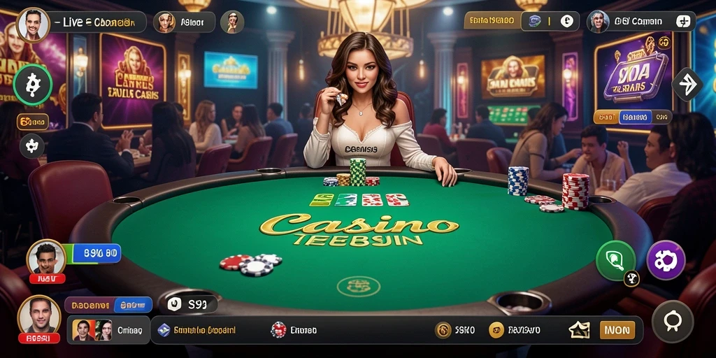 Tampilan gameplay Live Casino S80 yang menarik dan interaktif.