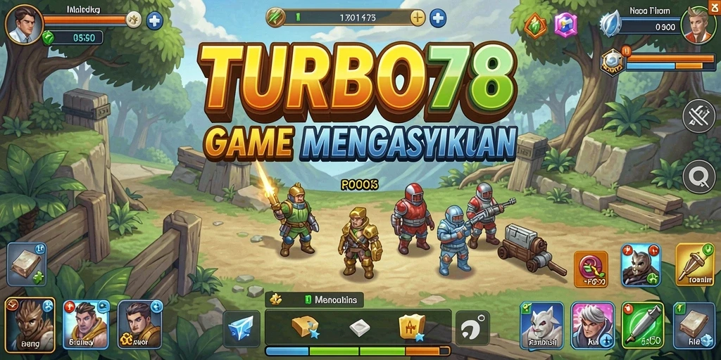 Tampilan gameplay menarik di TURBO78 dengan strategi dan pengelolaan sumber daya.